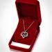 Huitan Silver Color Love Heart Necklace For Women Full With Sparkling CZ Engagement Wedding Bridal Necklaces New Fashion_maomaolike.com