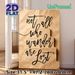 Not All Who Wander Are Lost Themed Painting Poster, Vintage Handwritten Calligraphy Poster, Inspirational Quote Decor Ideal For Home, Office And_maomaolike.com