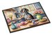 Decorating Easter Bluetick Coonhound Doormat Front Door Mat Indoor Outdoor Rugs For Entryway, Non Slip Washable Low Pile, 24H X 36W_maomaolike.com