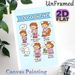 Potty Routine Painting Poster, Cute Cartoon Style Step-by-step Potty Guide Poster, Clear Visual Instructions Ideal For Bathroom_maomaolike.com