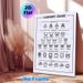 Laundry Guide Painting Poster, Minimalist Black-and-White Laundry Care Symbols Poster, Practical Laundry Care Reference, Ideal For Laundry Room And_maomaolike.com