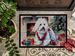 Coton De Tulear Cozy Christmas Doormat Front Door Mat Indoor Outdoor Rugs For Entryway, Non Slip Washable Low Pile, 24H X 36W_maomaolike.com