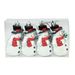 4pcs/box Christmas Tree Decoration New Christmas Nordic Painted Hanging Resin Pendant Snowman Hanging Creative_maomaolike.com