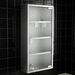 Bathroom Lockable Medicine Cabinet, 4 Tier Stainless Steel Medical Wall Box With 2 Keys And Shelves_maomaolike.com