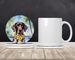German Shorthaired Pointer Luau Large Sandstone Coasters Pack Of 4 Absorbent Round Coasters Decor Gifts For Men Or Women, 4 In, Multicolor_maomaolike.com