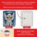 Bichon Frise My Angel Porcelain Ornament Christmas Tree Hanging Decorations For Home Christmas Holiday, Rectangle, Gift, Multicolor_maomaolike.com