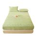 2025 New Autumn Winter Rabbit Fur Plush Sheet Single Piece Mattress Protector Thickened Coral Fleece Bed Cover_maomaolike.com