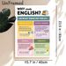 Why Study English Painting Poster, Colorful Educational Infographic Poster, Clearly Outlines Key Skills Gained From Learning English, Ideal For_maomaolike.com