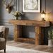 Wooden Console Table, Farmhouse 2-Tier Sofa Table Entryway Table_maomaolike.com