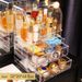 Makeup And Skincare Storage Box Desktop Makeup Box Cosmetics Storage Case Large Capacity Organizer Dustproof Multifunctional Rack_maomaolike.com
