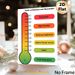 Distress And Discomfort Scale Painting Poster, Color-coded Emotion Rating Chart Poster, Assists In Recognizing Emotional States, Suitable For Therapy_maomaolike.com