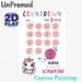 Unicorn Themed Countdown Painting Poster, Soft Watercolor Style Poster, Pastel-colored Countdown Chart With Cute Unicorn, Practical Tool For Counting_maomaolike.com