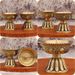 Brass Eight Auspicious Home Worship Buddha Pure Copper Candle Holder Metal Copperware Crafts Wholesale Exhibition Sales Gifts_maomaolike.com