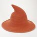 Unisex Cotton yarn wizard knitted Halloween witch hat spire foldable magic hat_maomaolike.com