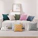 New Velvet Embossed Sofa Pillow Cover Solid Color Wave Cushion Cross-Border E-commerce Hot Seller Home Textile Wholesale_maomaolike.com