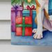 American Bulldog Christmas Reindeer House Flag Large Porch Sleeve Pole Decorative Outside Yard Banner Artwork Wall Hanging, Polyester, House Size, Multicolor_maomaolike.com