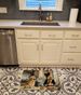Golden Retriever Fall Kitchen Pumpkins Memory Foam Kitchen Mat Machine Washable Anti-Fatigue Mat Cushion Comfort Bath Mat Or Kitchen Rug_maomaolike.com