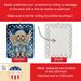 Maltipoo My Angel Porcelain Ornament Christmas Tree Hanging Decorations For Home Christmas Holiday, Rectangle, Gift, Multicolor_maomaolike.com