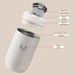 Goose Egg Shaped Coffee Mug - 316 Stainless Steel Double-Walled Insulated CupAppeal Portable Travel Water Cup For Daily_maomaolike.com