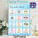 Wudu Chart Painting Poster, Colorful Cartoon-style Ritual Steps Guide Poster, Clear Step-by-step Purification Instruction, Ideal For Home Spaces_maomaolike.com