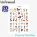 Farm Themed Painting Poster, Cute Cartoon Farm Elements Poster, Informative Design For Learning Farm-related Items, Ideal For Home, Study Area_maomaolike.com