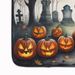 Dachshund Spooky Halloween Memory Foam Kitchen Mat Machine Washable Anti-Fatigue Mat Cushion Comfort Bath Mat Or Kitchen Rug_maomaolike.com