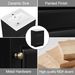 20 Bathroom Vanity With Sink, Vanity Cabinet With Door Shelf And Adjustable Shelf, Black_maomaolike.com