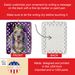 English Setter King Of Mardi Gras Porcelain Ornament Christmas Tree Hanging Decorations For Home Christmas Holiday, Rectangle, Gift, Multicolor_maomaolike.com