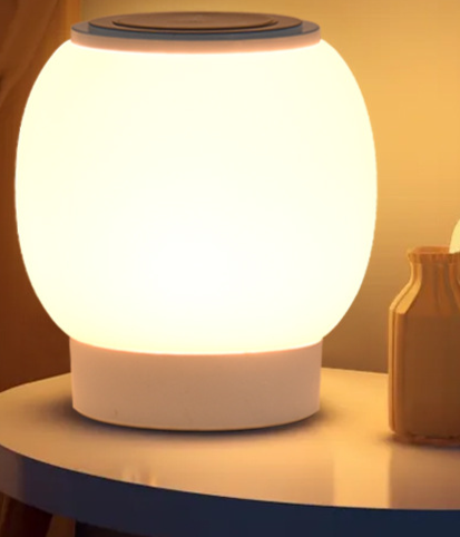 LED Rechargeable Bedroom Bedside Lamp, Warm Light, Remote Control, Suitable For Room, Baby Feeding, Eye Protection,_maomaolike.com