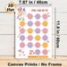 Unicorn Themed Reward Chart Painting Poster, Pastel-colored Cute Cartoon Unicorn With Balloons Poster, Motivational Progress-tracking Design To_maomaolike.com