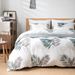Three Piece Duvet Cover Set Brushed Printed Soft Quilt Cover Set_maomaolike.com