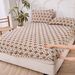 2025 New Taffeta Velvet Single Piece Milk Coral Cover Mattress Protector Winter Fleece Bed Sheet_maomaolike.com