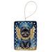 Affenpinscher My Angel Porcelain Ornament Christmas Tree Hanging Decorations For Home Christmas Holiday, Rectangle, Gift, Multicolor_maomaolike.com