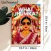 Indian Wedding Themed Painting Poster, Vibrant Stylized Desi Bride With Statement Jhumkas & Sunglasses Poster, Eye-catching Cultural Design Ideal For_maomaolike.com