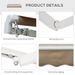 Outsunny 8' X 7' Patio Retractable Awning, Manual Exterior Sun Shade Deck Window Cover, Brown_maomaolike.com