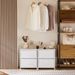 Living Room Cabinet Layers Set Of 2 Fabric Drawers Beside Nightstand Table Closet Chest Clothes Display Cabinet Of Furniture_maomaolike.com