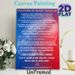 French Rugby Quotes Painting Poster, Vibrant Red-Blue Gradient Poster, Inspirational Rugby-Themed Quotes Decor For Sports Rooms, Game Spaces_maomaolike.com