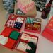 Unisex Red Christmas socks Gift box set women's midtube stockings_maomaolike.com