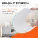 VEVOR Ceiling Tiles 12-Pack 24 X 24 In PVC Foam Fire-Rated Smooth White_maomaolike.com