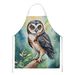 Spectacled Owl Apron Cooking Kitchen Server Baking Crafts Gardening For Adult Women Men, Unisex, Large, Multicolor_maomaolike.com