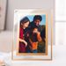 High-end Glass Display Stand 6inch 7inch 8inch A4 Couple Wedding Transparent Crystal Photo Empty Frame Wholesale_maomaolike.com