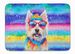 Westie Hippie Dawg Memory Foam Kitchen Mat Machine Washable Anti-Fatigue Mat Cushion Comfort Bath Mat Or Kitchen Rug_maomaolike.com