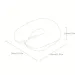 Simple Plush U-shaped Driving Travel Neck Nap Pillow Comfortable To Relieve Fatigue_maomaolike.com