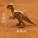 Jurassic Spinosaurus Copper Vintage Gift Desktop Decoration Small Dinosaur Metal Ornament Craft_maomaolike.com