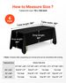 Black Tablecloths For Rectangle Tables, 6 Pack, 70 X 120 Inches, Reusable And Machine Washable Table Clothes, Wrinkle-Resistant Polyester Fabric Table Covers For Wedding, Party, Banquet_maomaolike.com
