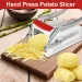 Fench Fy Stainless Steel Potato Chippe With 25/49Holes Blades Fast Cutting Manual Food Slice Kitchen Vegetable_maomaolike.com