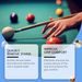 Jaysuing Pool Cue Cleaner, Decontamination Cleaning Cue Polishing Maintenance Care Pool Cue Cleaner_maomaolike.com