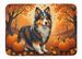 Sheltie Fall Memory Foam Kitchen Mat Machine Washable Anti-Fatigue Mat Cushion Comfort Bath Mat Or Kitchen Rug_maomaolike.com