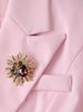 Women's Clothing Pink suit jacket professional temperament_maomaolike.com