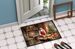 Cookies With Santa Claus Doormat Front Door Mat Indoor Outdoor Rugs For Entryway, Non Slip Washable Low Pile, 24H X 36W_maomaolike.com
